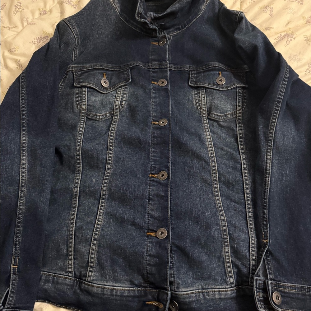 Torrid Dark Blue Denim Jacket